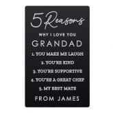 Thumbnail 8 - Personalised 5 Reasons Why I Love You Wallet/Purse Cards