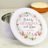 Thumbnail 2 - Personalised Springtime Cake Tin