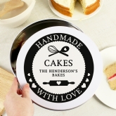Thumbnail 4 - Personalised Handmade With Love Cake Tin
