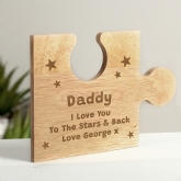 Thumbnail 8 - Jigsaw Piece Personalised Wooden Drink Coasters