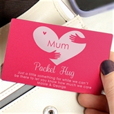 Thumbnail 8 - Pocket Hug Personalised Metal Purse/Wallet Card