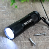 Thumbnail 6 - Personalised Black Mini Torch