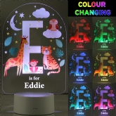 Thumbnail 6 - Personalised Kids Colour Changing LED Night Lights