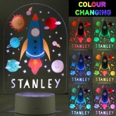 Thumbnail 7 - Personalised Kids Colour Changing LED Night Lights