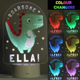 Thumbnail 8 - Personalised Kids Colour Changing LED Night Lights