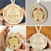 Thumbnail 2 - Personalised Round Wooden Medals