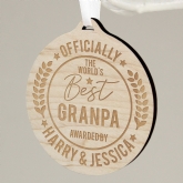 Thumbnail 5 - Personalised Round Wooden Medals