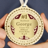 Thumbnail 8 - Personalised Round Wooden Medals