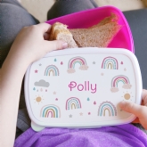 Thumbnail 4 - Pink Personalised Lunch Boxes