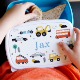 Thumbnail 2 - Personalised Blue Lunch Boxes