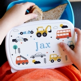 Thumbnail 2 - Personalised Blue Lunch Boxes