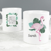 Thumbnail 1 - Personalised Flamingo Mug