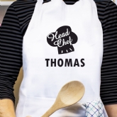 Thumbnail 1 - Personalised Head Chef Apron