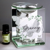 Thumbnail 2 - Personalised Glass Butterfly Oil Burners