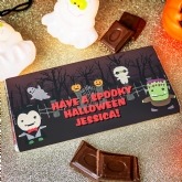 Thumbnail 1 - Personalised Halloween Chocolate Bar