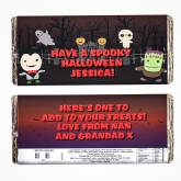 Thumbnail 2 - Personalised Halloween Chocolate Bar