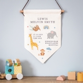 Thumbnail 2 - Personalised Linen Hanging Banners