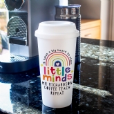 Thumbnail 3 - Personalised Shape Little Minds Travel Mug