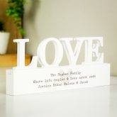Thumbnail 5 - Personalised Wooden Love Ornament 