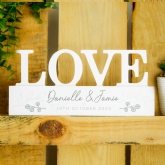 Thumbnail 9 - Personalised Wooden Love Ornament 