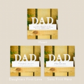Thumbnail 12 - Personalised Wooden  Dad Ornament 
