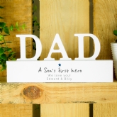 Thumbnail 3 - Personalised Wooden  Dad Ornament 