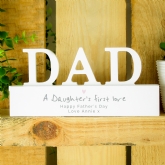 Thumbnail 6 - Personalised Wooden  Dad Ornament 