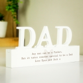 Thumbnail 8 - Personalised Wooden  Dad Ornament 