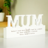 Thumbnail 10 - Personalised Wooden Mum Ornament 