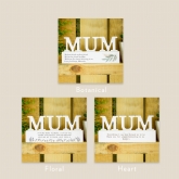 Thumbnail 12 - Personalised Wooden Mum Ornament 