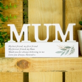 Thumbnail 3 - Personalised Wooden Mum Ornament 