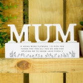 Thumbnail 5 - Personalised Wooden Mum Ornament 