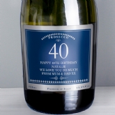 Thumbnail 2 - Personalised 40th Birthday Bottle of Prosecco