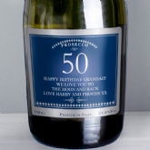 Thumbnail 2 - Personalised 50th Birthday Bottle of Prosecco