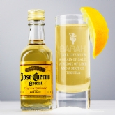 Thumbnail 1 - Personalised Tequila Shot Glass and Miniature Tequila