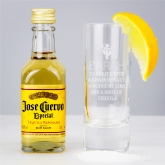 Thumbnail 2 - Personalised Tequila Shot Glass and Miniature Tequila