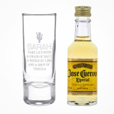 Thumbnail 4 - Personalised Tequila Shot Glass and Miniature Tequila