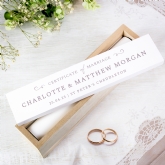 Thumbnail 10 - Personalised Wedding Certificate Holder 