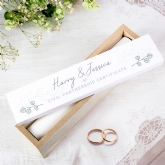 Thumbnail 8 - Personalised Wedding Certificate Holder 