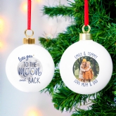 Thumbnail 10 - Personalised Photo Upload Christmas Baubles