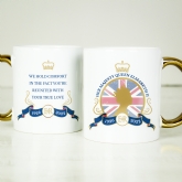 Thumbnail 9 - Personalised Queen's Commemorative Gold Handle Mugs
