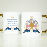 Thumbnail 9 - Personalised Queen's Commemorative Gold Handle Mugs