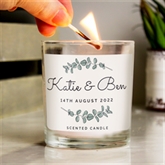 Thumbnail 2 - Personalised Botanical Jar Candle