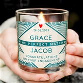 Thumbnail 4 - Personalised The Perfect Match Jar Candle