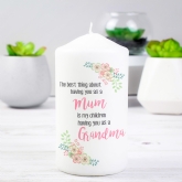 Thumbnail 4 - Personalised The Best Thing Pillar Candle