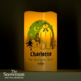 Thumbnail 4 - Personalised The Snowman and the Snowdog LED Candle