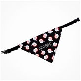 Thumbnail 2 - Personalised Santa Black Dog Bandana