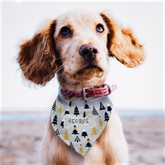 Thumbnail 3 - Personalised Christmas Tree Dog Bandana