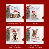 Thumbnail 12 - Personalised Rachael Hale Dog & Cat Christmas Cards