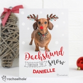 Thumbnail 6 - Personalised Rachael Hale Dog & Cat Christmas Cards